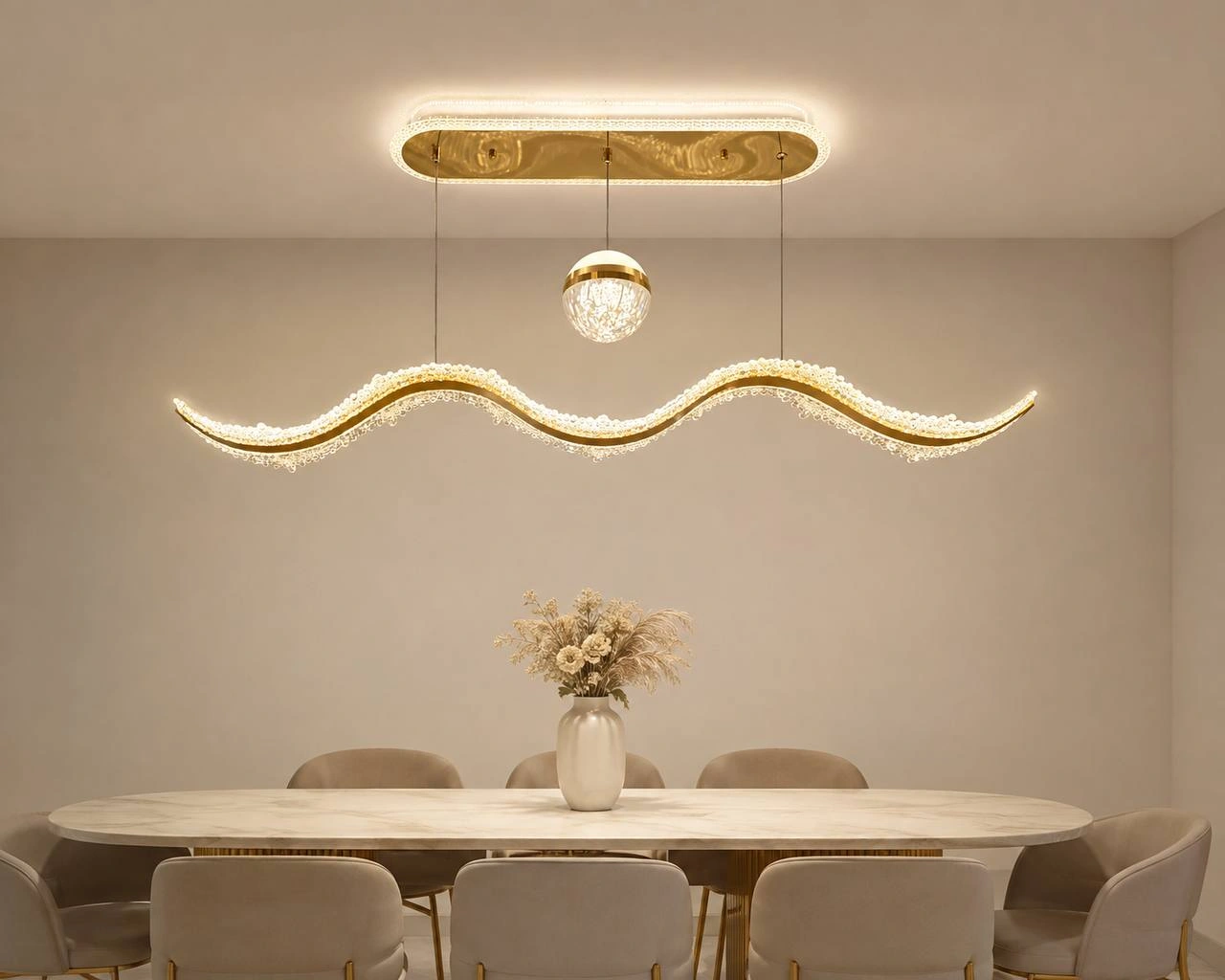 كريستال ويف جولد - ديكوريشن هاوس