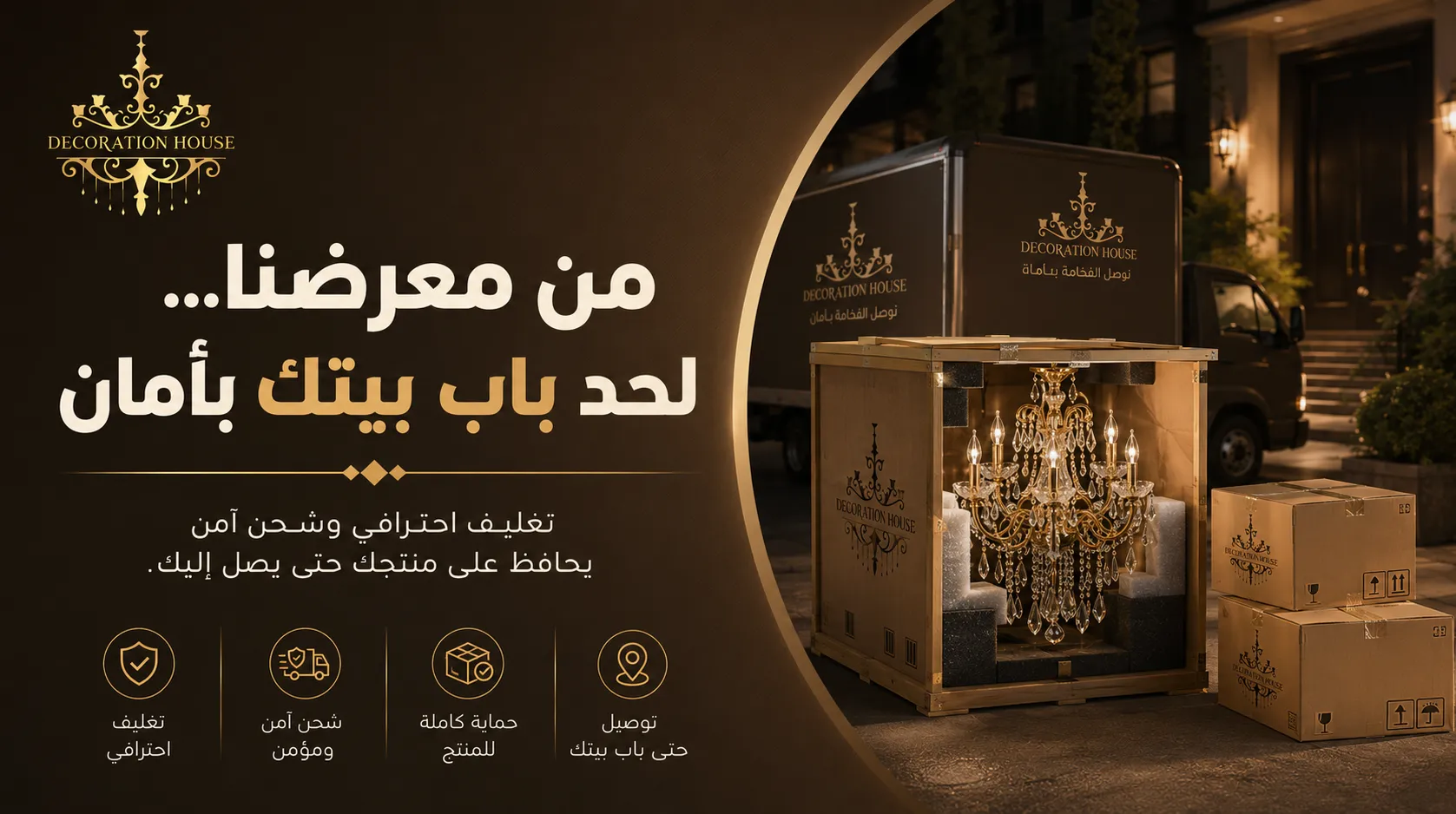 ديكوريشن هاوس - عروض النجف والإضاءة المودرن في مصر