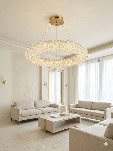 نجفه كريستال استرس  ٦٠ سم