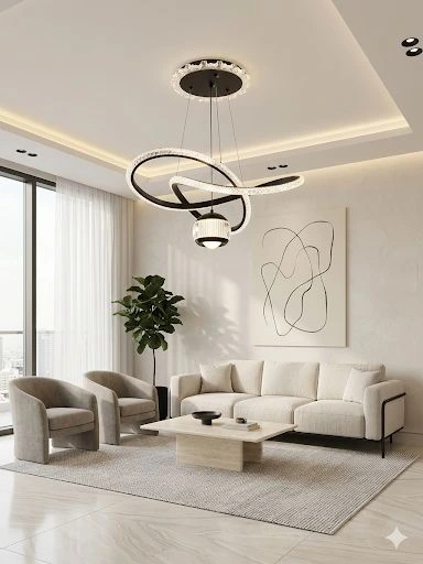 نجفه ليد 2584 أسود