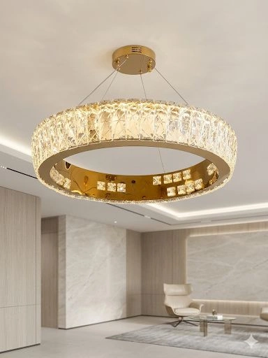 نجفه كريستال هرمي ٦٠ سم